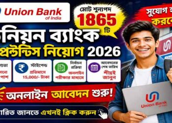 Union Bank of India – Specialist Officers And Various Recruitment Apply 2026