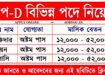 Group-D (Chowkidar/ Peon/ Khalasi) Recruitment Apply 2026