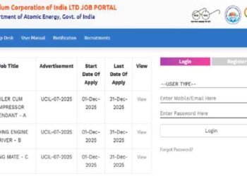 Uranium Corporation of India Limited (UCIL) Recruitment Apply 2026
