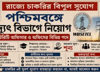 West Bengal State Electricity Transmission Company Limited (WBSETCL) Recruitment 2026