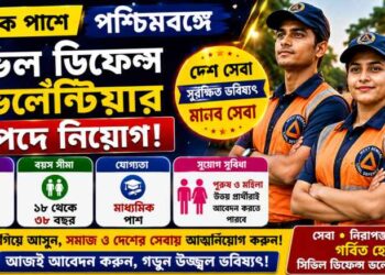 West Bengal – Civil Defence Volunteer Apply Recruitment 2026