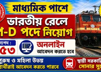 Railway Recruitment Cell – 1853 Group-D Posts Recruitment Apply 2026