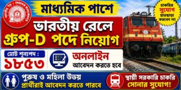 Railway Recruitment Cell – 1853 Group-D Posts Recruitment Apply 2026