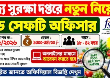 Food Safety Officer Recruitment 2026 Apply Online