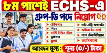 ECHS – DEO, Peon, Chowkidar and Other Posts Recruitment Apply 2026