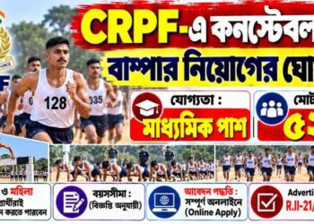 The Central Reserve Police Force (CRPF) Recruitment Apply 2026