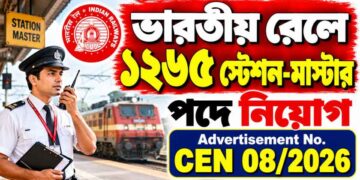 The Railway Recruitment Boards (RRBs) 1,215 Station Master Recruitment Apply 2026